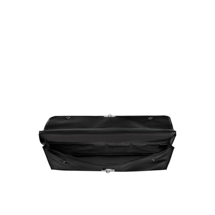 Longchamp Briefcase S Bőr Aktatáska Fekete | 780436SQF