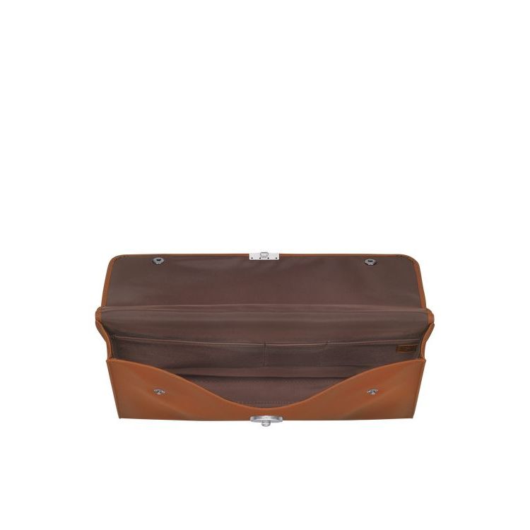 Longchamp Briefcase S Caramel Bőr Aktatáska Barna | 258403XGE