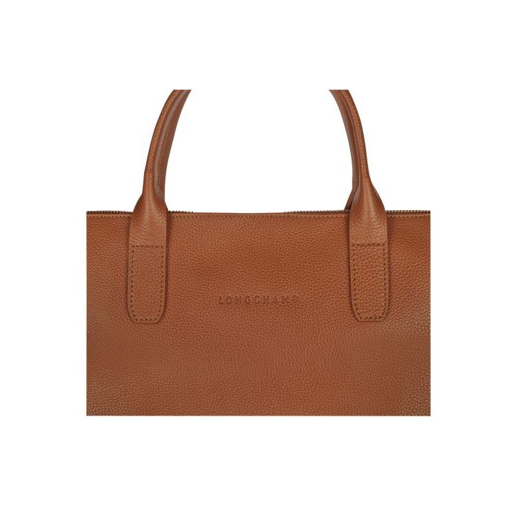 Longchamp Briefcase S Caramel Bőr Aktatáska Barna | 317469LON