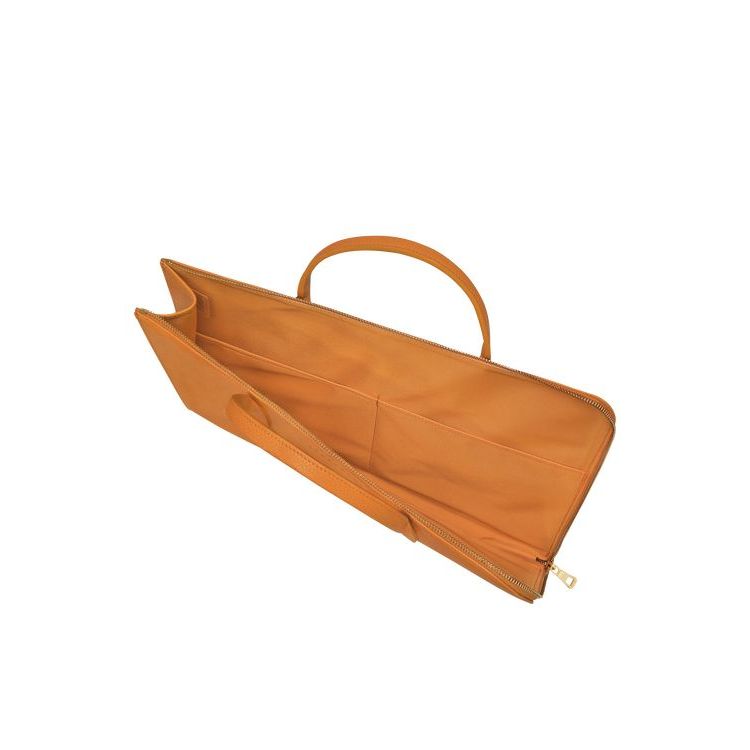 Longchamp Briefcase S Saffron Bőr Aktatáska Narancssárga | 160795VLF