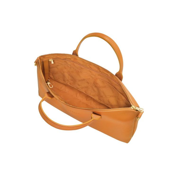 Longchamp Briefcase S Saffron Bőr Aktatáska Narancssárga | 215793EZO