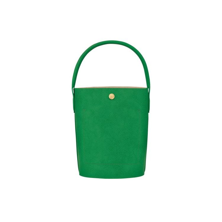 Longchamp Bucket Bőr Kézitáska Zöld | 514873KWL