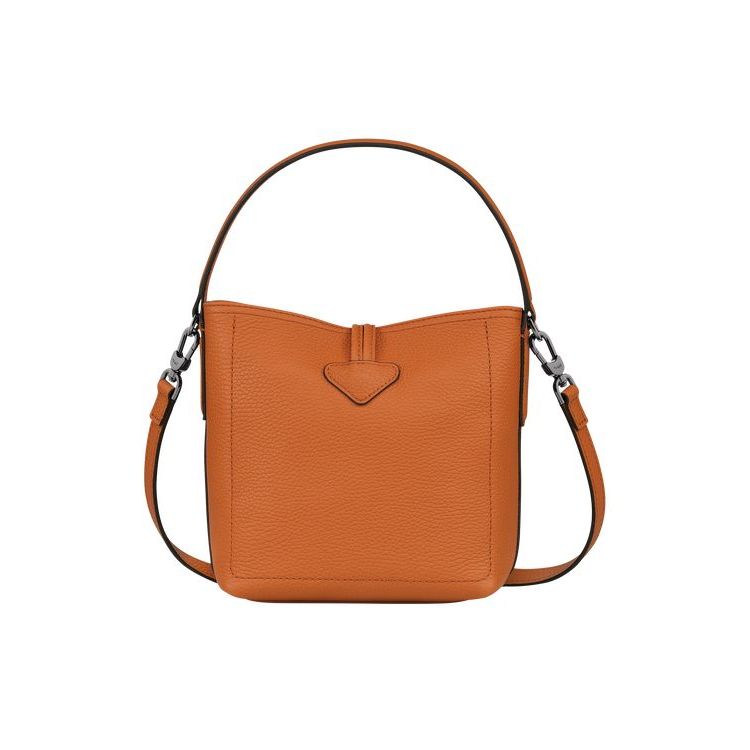 Longchamp Bucket S Saffron Bőr Crossbody Táska Narancssárga | 680194PBC