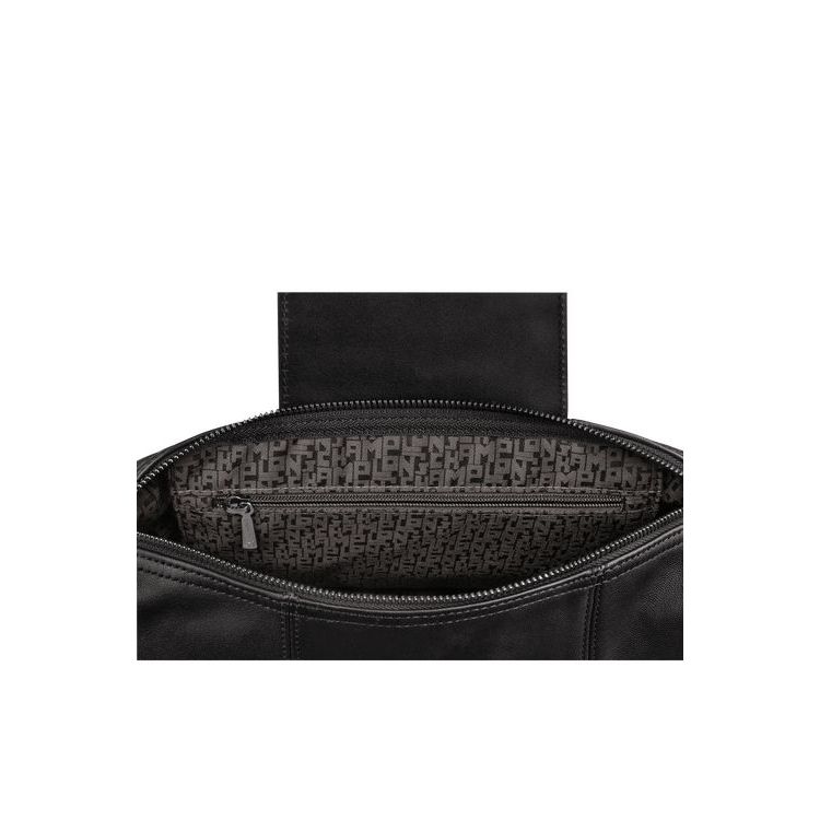 Longchamp Bőr Hátizsák Fekete | 378420BWY