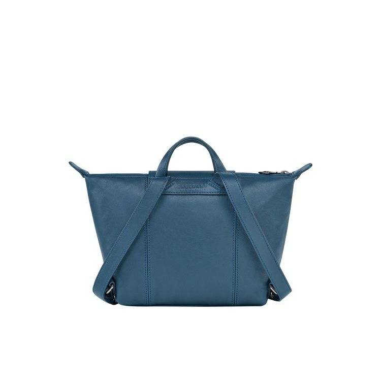 Longchamp Bőr Hátizsák Kék | 563247EOV