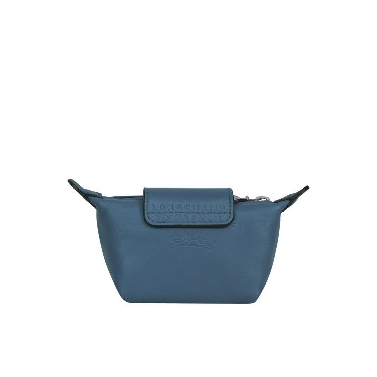 Longchamp Bőr Kártyatartó Kék | 268345ZCK