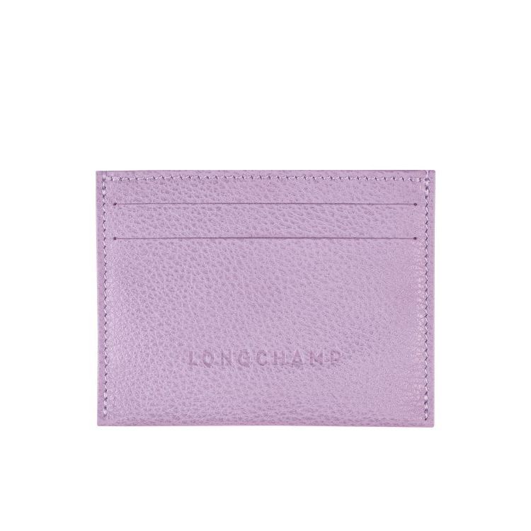 Longchamp Bőr Kártyatartó Lila | 375142AHS