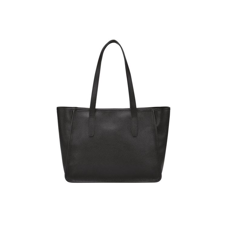 Longchamp Bőr Válltáskák Fekete | 504839YNF