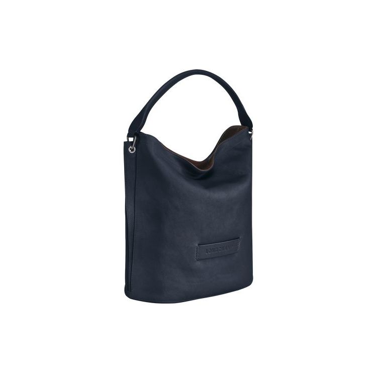 Longchamp Bőr Válltáskák Kék | 496208LQB