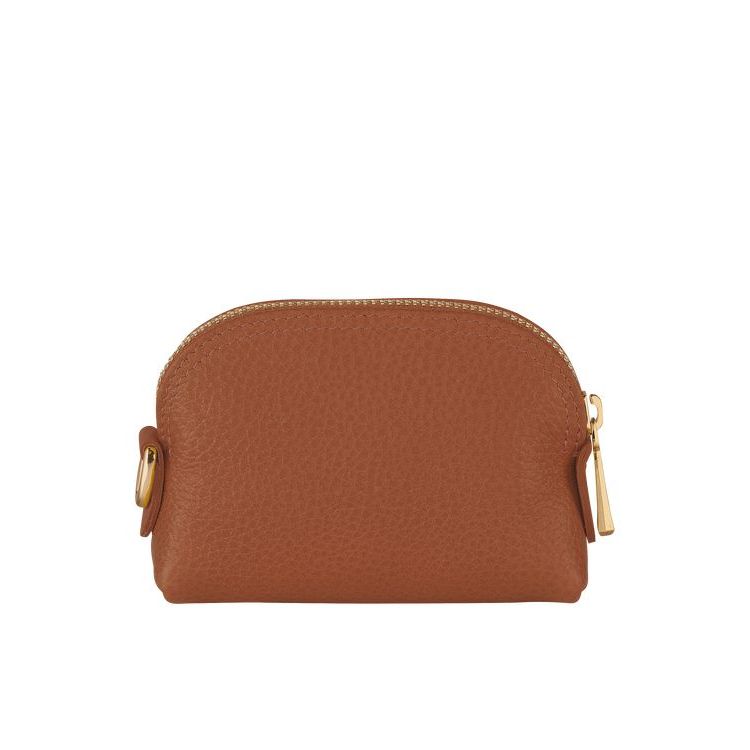 Longchamp Caramel Bőr Kártyatartó Barna | 910632NYZ