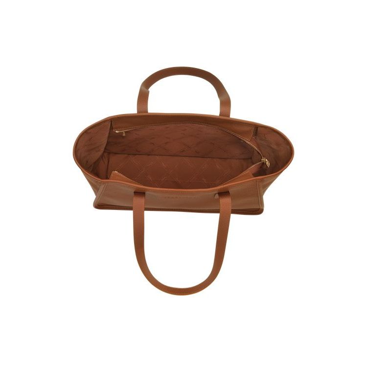 Longchamp Caramel Bőr Válltáskák Barna | 621570SED