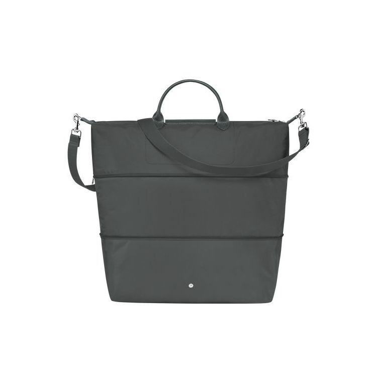 Longchamp Expandable Recycled canvas Utazótáskák Mélyszürke | 134209OGN