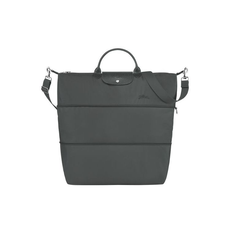 Longchamp Expandable Recycled canvas Utazótáskák Mélyszürke | 134209OGN