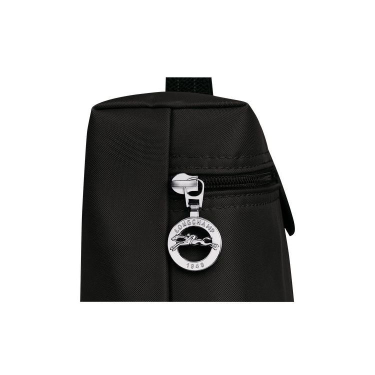 Longchamp Folder Recycled canvas Aktatáska Fekete | 386795DPE