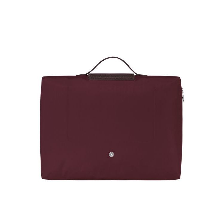 Longchamp Folder Recycled canvas Aktatáska Bordó | 852463RLO