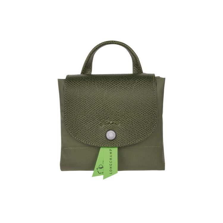 Longchamp Forest Recycled canvas Hátizsák Zöld | 148397URB