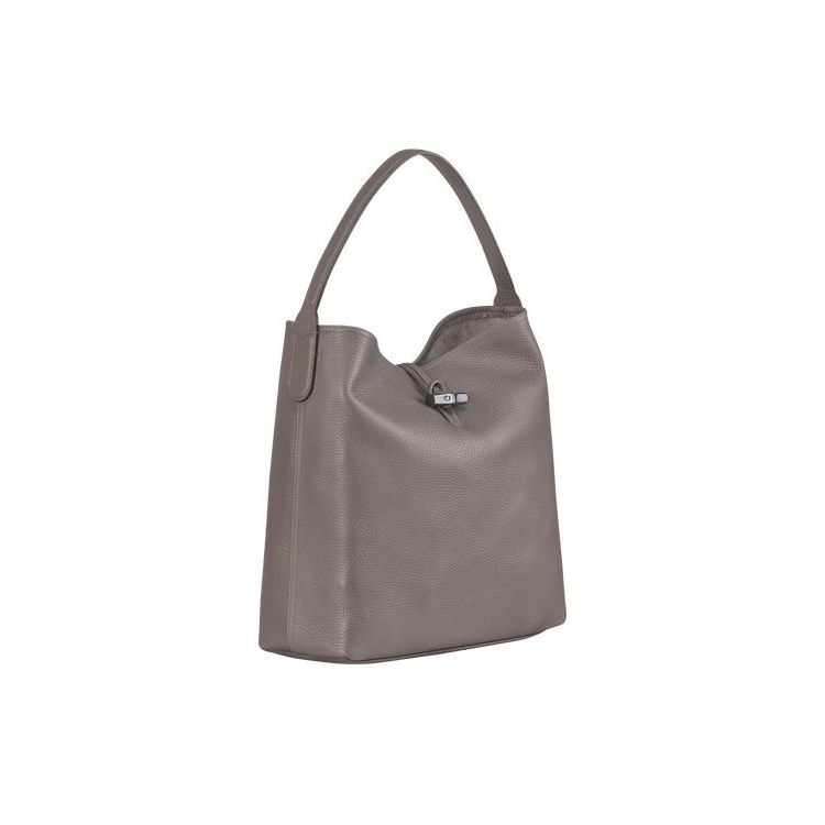 Longchamp Hobo Bőr Válltáskák Szürke | 802396HWE