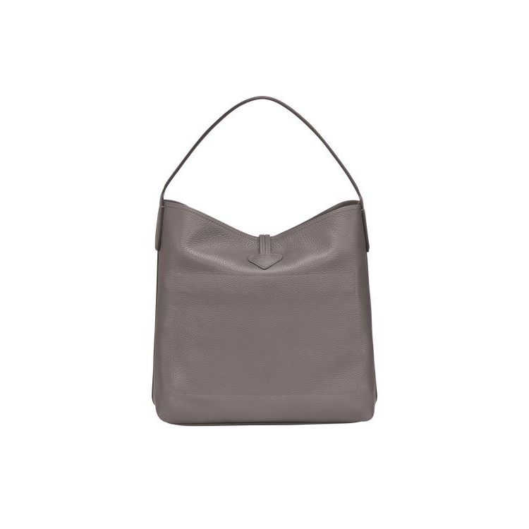 Longchamp Hobo Bőr Válltáskák Szürke | 802396HWE