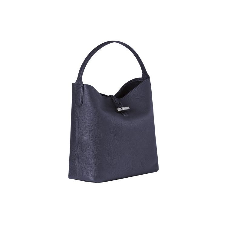 Longchamp Hobo Bőr Válltáskák Sötétkék | 549712PFA