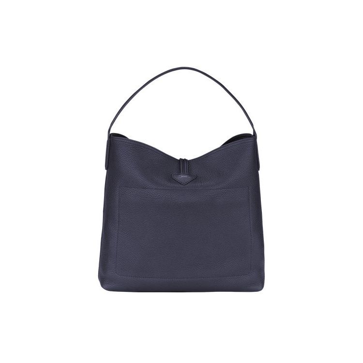 Longchamp Hobo Bőr Válltáskák Sötétkék | 549712PFA