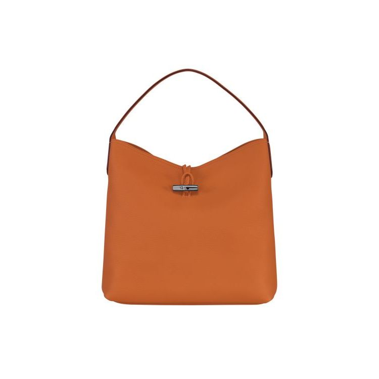 Longchamp Hobo Saffron Bőr Válltáskák Narancssárga | 294360QUM