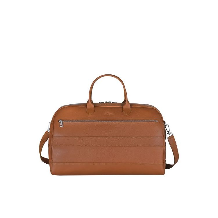 Longchamp L Caramel Bőr Utazótáskák Barna | 253716QIW