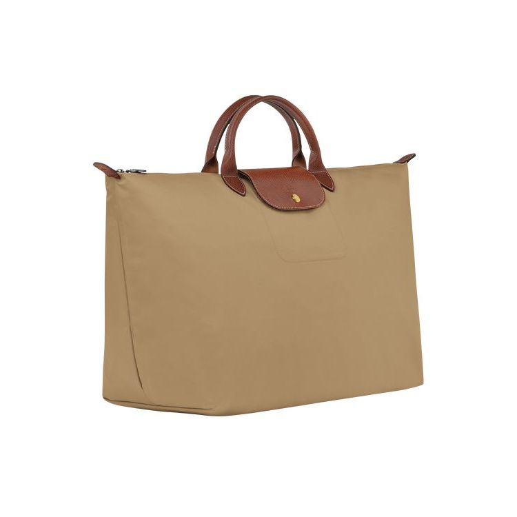 Longchamp L Desert Recycled canvas Utazótáskák Khaki | 095234VGB