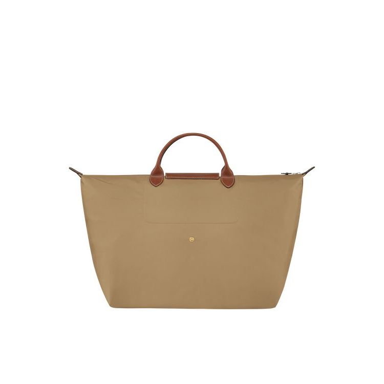 Longchamp L Desert Recycled canvas Utazótáskák Khaki | 095234VGB