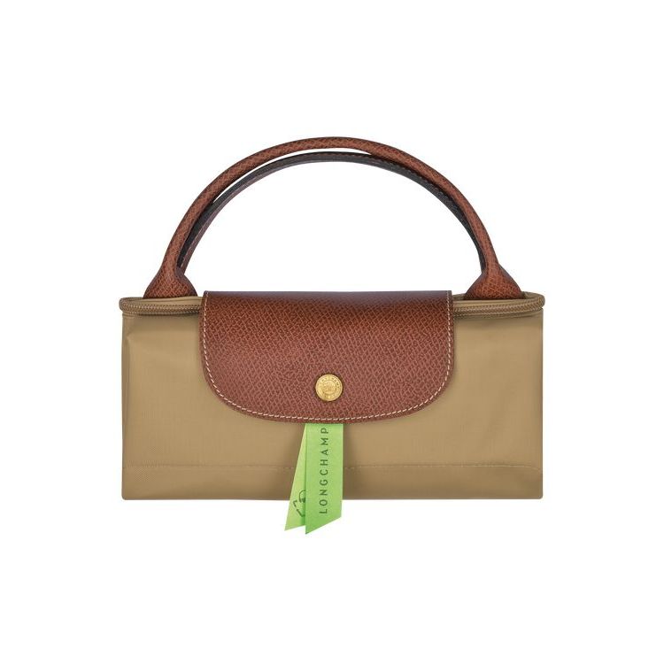 Longchamp L Desert Recycled canvas Utazótáskák Khaki | 095234VGB