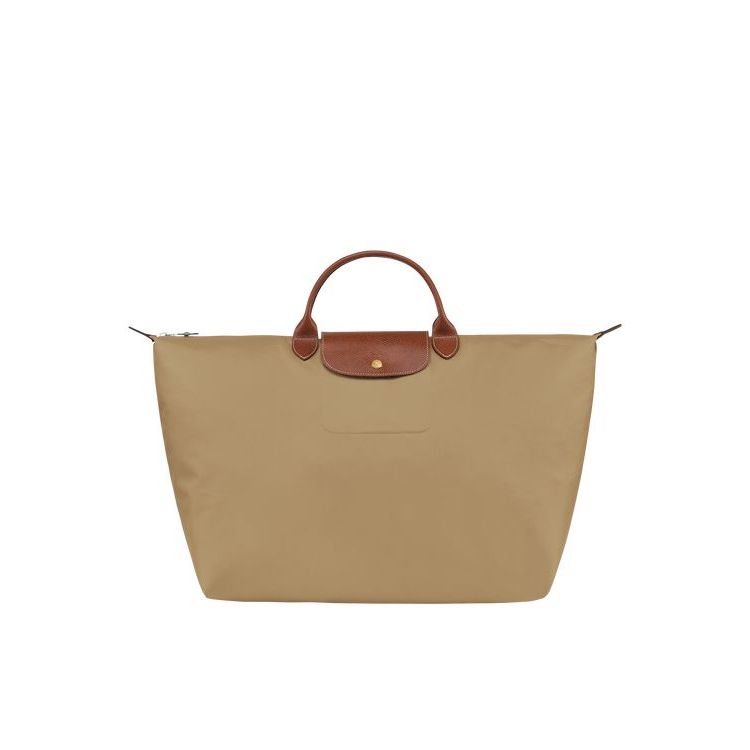 Longchamp L Desert Recycled canvas Utazótáskák Khaki | 095234VGB