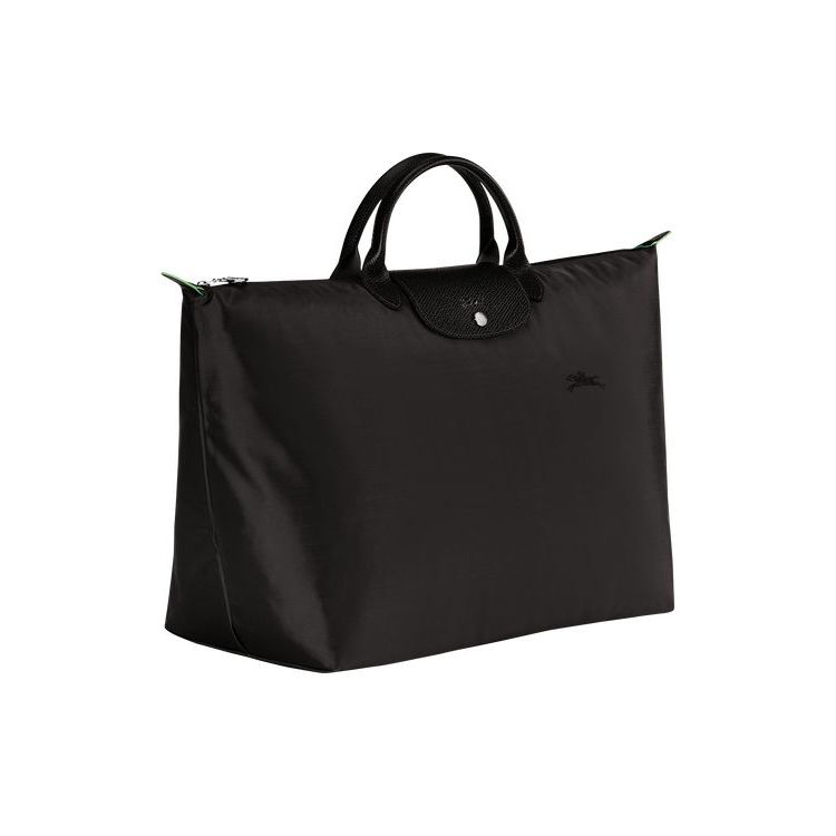 Longchamp L Recycled canvas Utazótáskák Fekete | 017825EIM