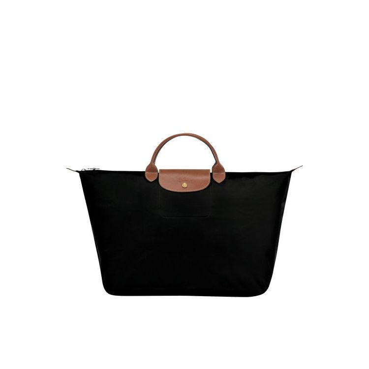 Longchamp L Recycled canvas Utazótáskák Fekete | 079683JSG