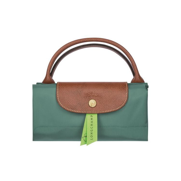 Longchamp L Recycled canvas Utazótáskák Szürke Zöld | 283015STN