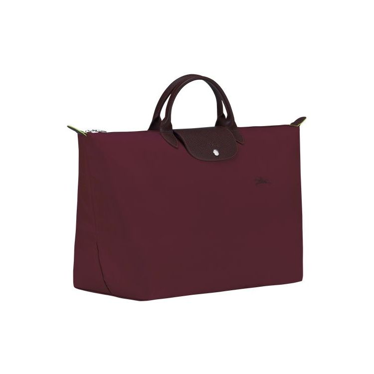 Longchamp L Recycled canvas Utazótáskák Bordó | 854239UPY