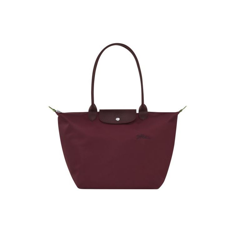 Longchamp L Recycled canvas Válltáskák Bordó | 698342LAN