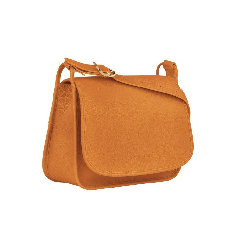 Longchamp L Saffron Bőr Crossbody Táska Narancssárga | 170894YJA