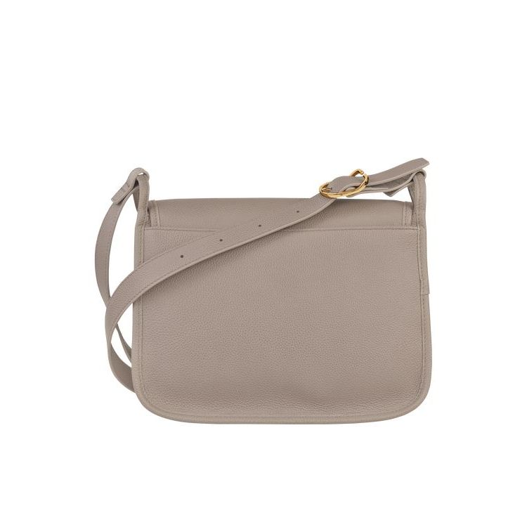 Longchamp L Turtledove Bőr Crossbody Táska Szürke | 805629YCO