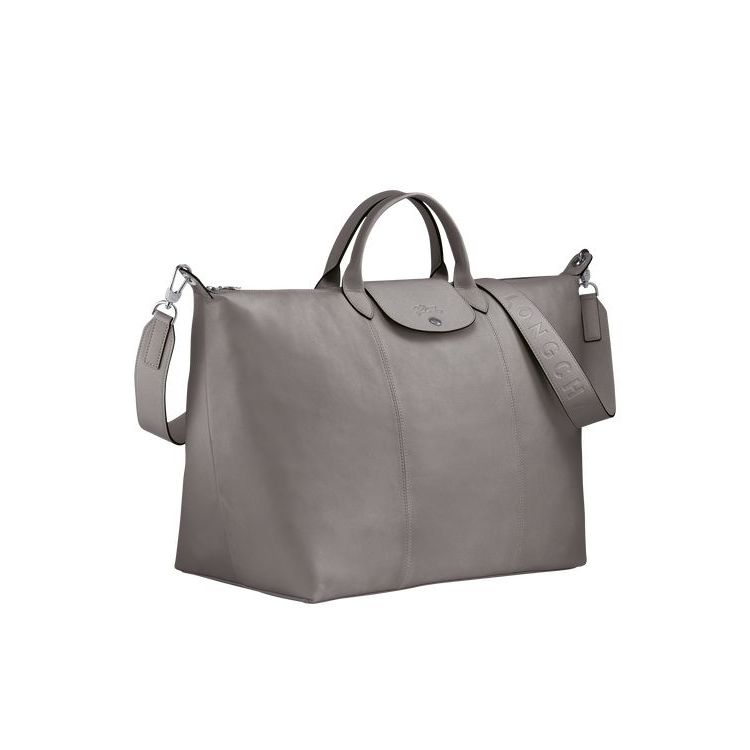 Longchamp L Turtledove Bőr Utazótáskák Szürke | 860925DEL