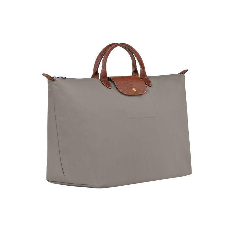 Longchamp L Turtledove Recycled canvas Utazótáskák Szürke | 210736OHP