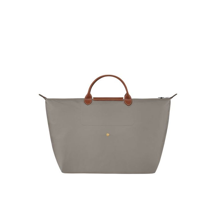 Longchamp L Turtledove Recycled canvas Utazótáskák Szürke | 210736OHP