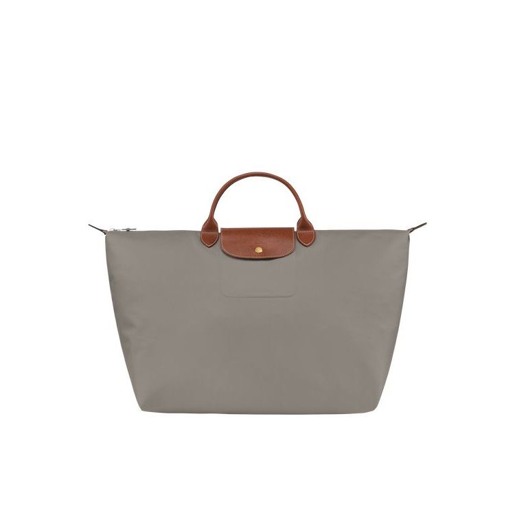 Longchamp L Turtledove Recycled canvas Utazótáskák Szürke | 465197RHV