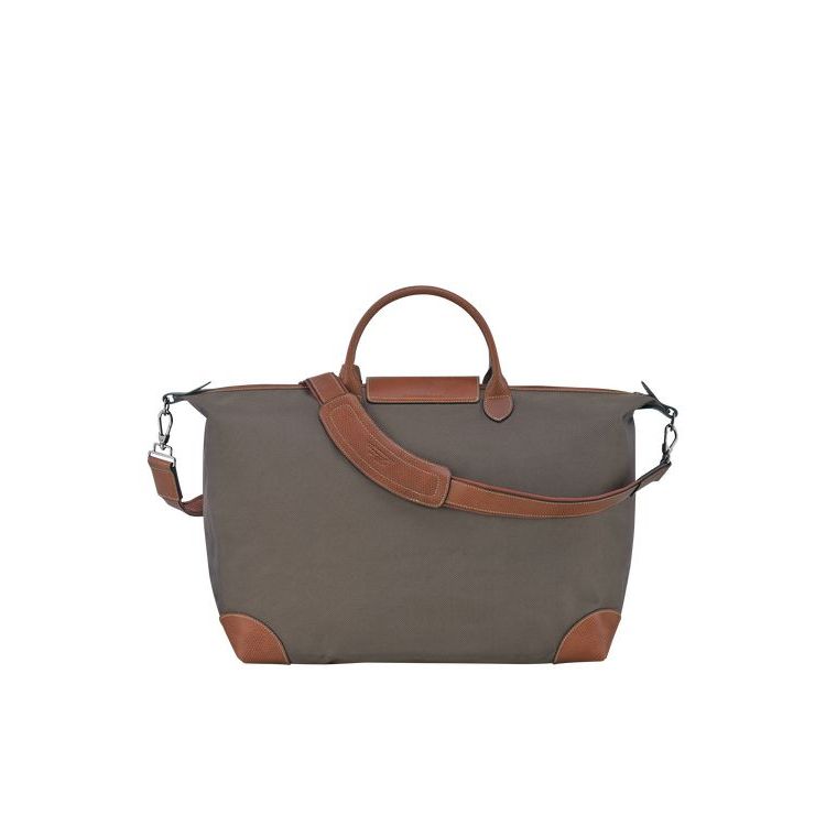 Longchamp L Vászon Utazótáskák Barna | 217584CGT