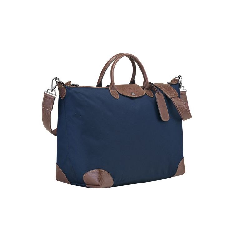 Longchamp L Vászon Utazótáskák Kék | 906147CKW