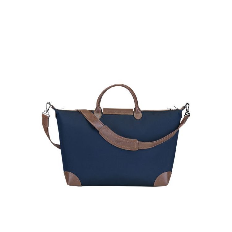 Longchamp L Vászon Utazótáskák Kék | 906147CKW