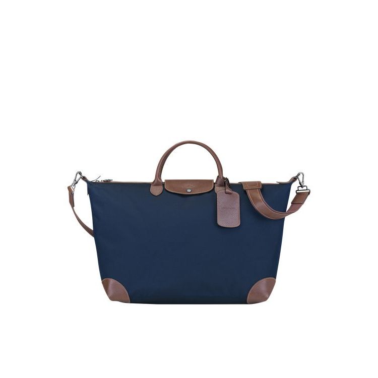 Longchamp L Vászon Utazótáskák Kék | 906147CKW