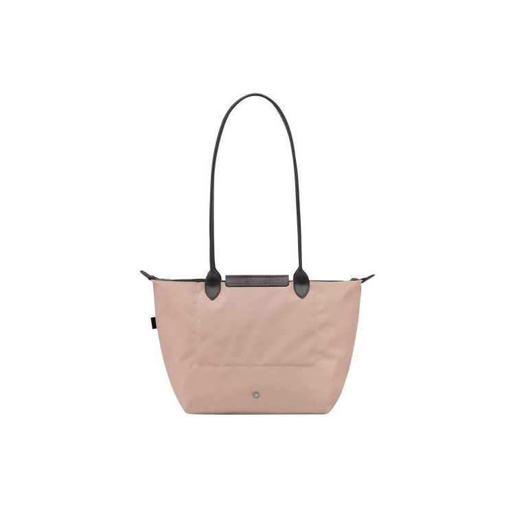 Longchamp Long Hawthorn Recycled canvas Válltáskák Rózsaszín | 529371HQZ