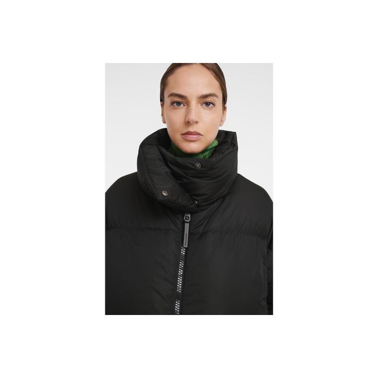 Longchamp Long Puffer Szintetikus Fibres Kabátok Fekete | 720815EKP