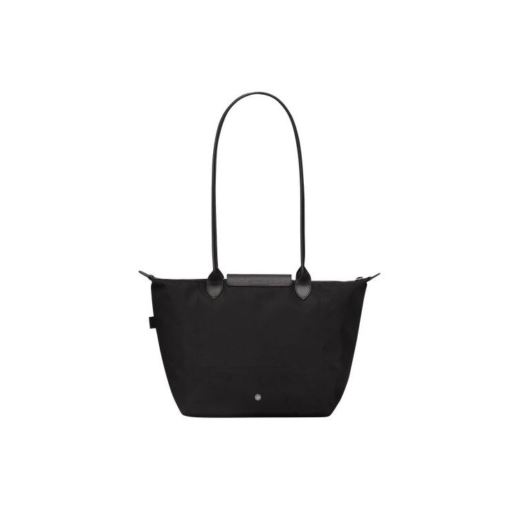 Longchamp Long Recycled canvas Válltáskák Fekete | 034627NTB