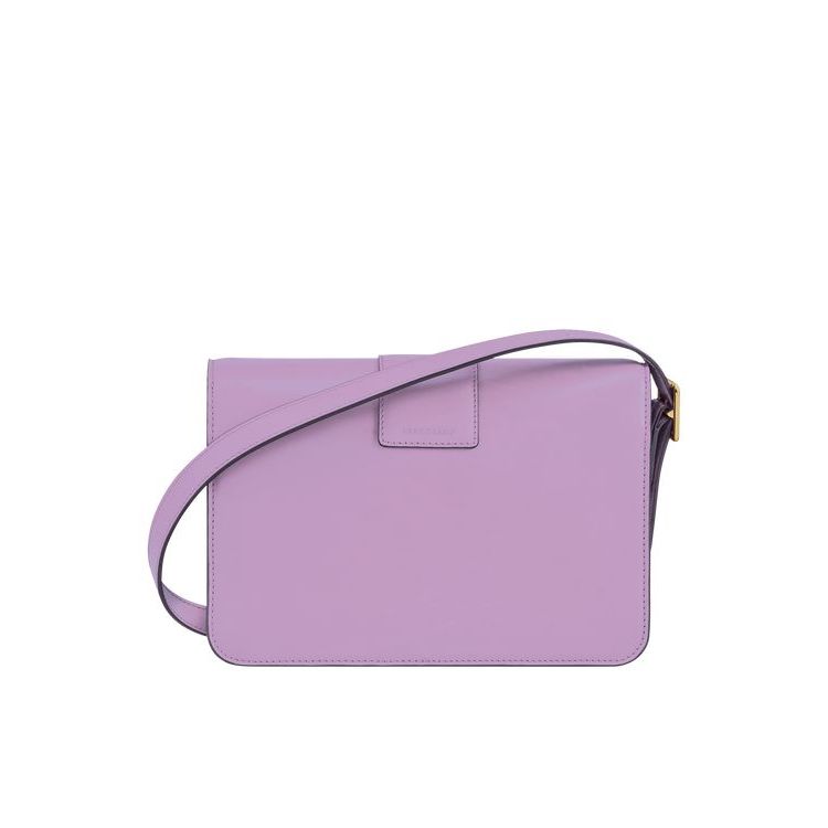 Longchamp M Bőr Crossbody Táska Lila | 813279XJD