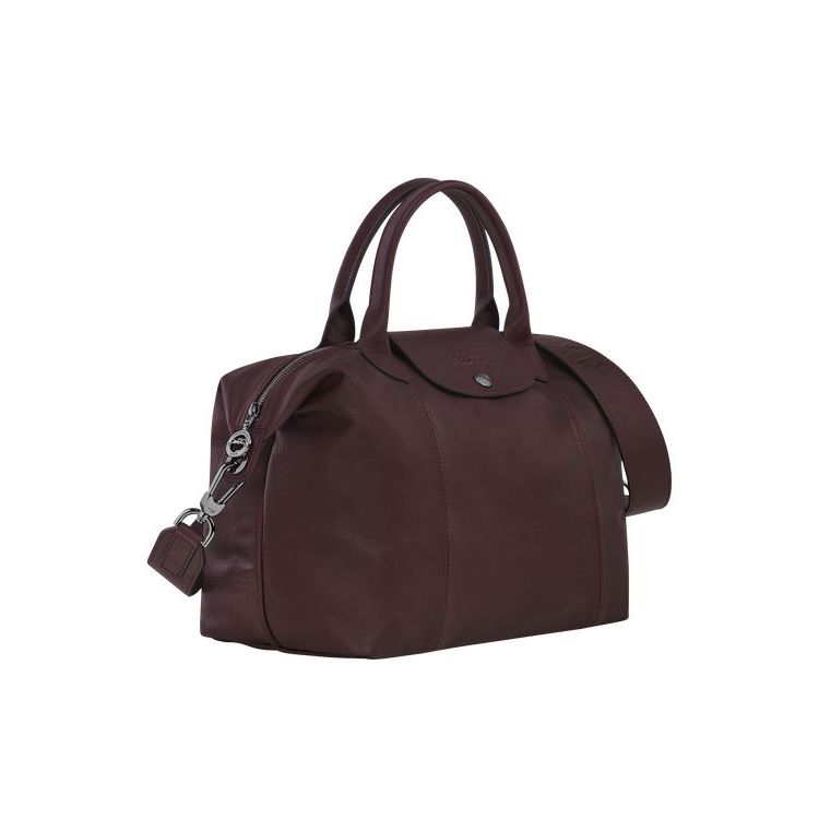 Longchamp M Bőr Kézitáska Bordó | 581762TKL